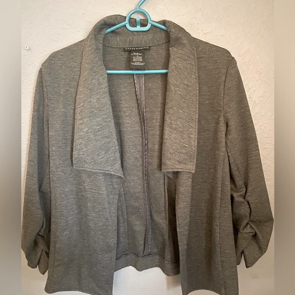 Heather grey blazer
